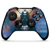 Skin kompatibel mit Microsoft Xbox One X Controller Folie Sticker Star Wars Darth Vader Fanartikel