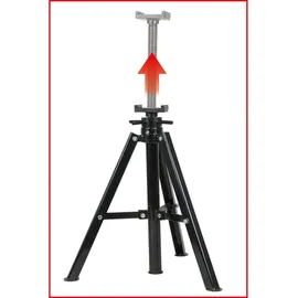 KS Tools Unterstellbock Stahl 456-710 mm schwarz 12 t