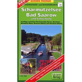 Barthel, A Radwander- und Wanderkarte Scharmützelsee, Bad Saarow und Umgebung 1 : 35 000