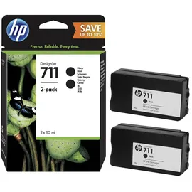 HP 711 schwarz 2 St.