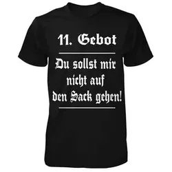 Louis 11. Gebot Tshirt schwarz, XXL