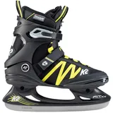 K2 Herren Schlittschuhe FIT ICE PRO, Mehrfarbig (Schwarz/Gelb), 36.5 EU