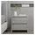 vidaXL Nachttisch Grau Sonoma 45 x 34,5 x 44,5 cm Grau
