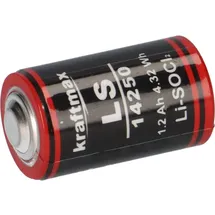 XCell Kraftmax Lithium 3,6V Batterie LS14250 1/2 AA
