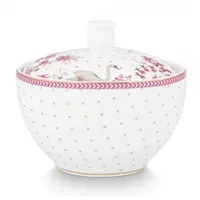 Pip Studio Jolie Dots Gold Pink Zuckerdose