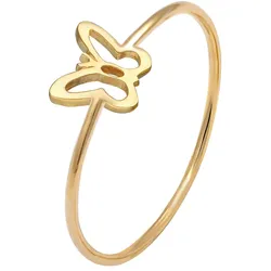Elli Schmetterling Trend Symbol 925 Silber Ringe   Damen 