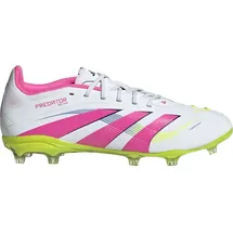 adidas Predator Elite FG Kinder Cloud White/Lucid Pink/Lucid Lemon 37