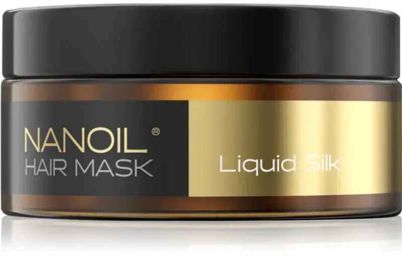 Nanoil Liquid Silk regenerierende Pflege mit Seide für das Haar 300 ml