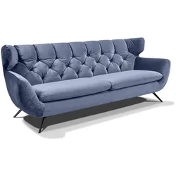 Portobello Sofa Chester Stoff Sky 2,5-Sitzer