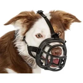 Baskerville Company of Animals Baskerville Ultra Maulkorb hundefreundliches Komfortdesign, Schwarz, Size 4