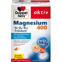 Queisser Doppelherz Magnesium 400+B1+B6+B12+Folsäure BTA 90 St