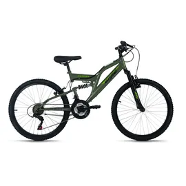 WYLD Kinder-Mountainbike Fully 24'' Zodiac 18 Gänge RH 38 cm