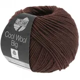 LANA GROSSA Cool Wool Big | Extrafeine Merinowolle waschmaschinenfest und filzfrei | Handstrickgarn aus 100% Schurwolle (Merino) | 50g Wolle zum Stricken & Häkeln | 120m Garn