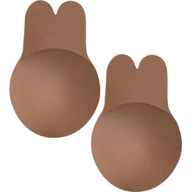 Magic Bodyfashion Klebe-BH Lift Covers für ein freies Dekolleté, Rücken und Schultern braun L/XL