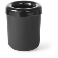 HENDI Tischabfallbehälter, Tischmülleimer, Abfallbehälter, oder Besteckbehälter, Farbe: Schwarz, Melamin