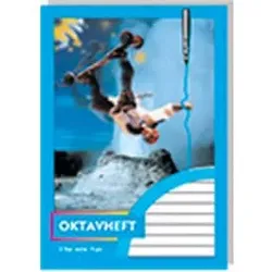 Oktavheft A6 32Bl liniert PVP 2406