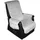 BestLivings Sesselauflage 160 x 150 cm hellgrau 1-tlg.