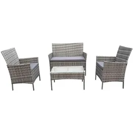 Svita Brooklyn Loungeset 4-tlg. grau