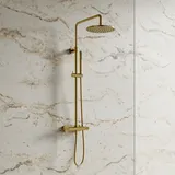 Omnires CONTOUR Duschsystem, Thermostat, CT8044GLB,