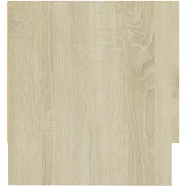 vidaXL Garderobenschrank Sonoma-Eiche 100 x 32,5 x 35 cm Braun