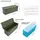 AluBox Aluminium 159 Liter Olivgrün abschließbar