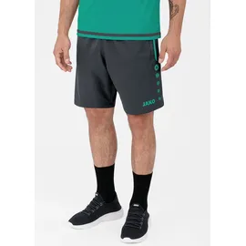 Jako Competition 2.0 Shorts anthrazit/türkis XL