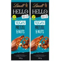 Lindt Vegan Pretzel & Nuts Schokoladentafel 100 g