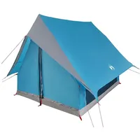 VidaXL Camping-Zelt A-Frame 3-Personen Blau Wasserfest