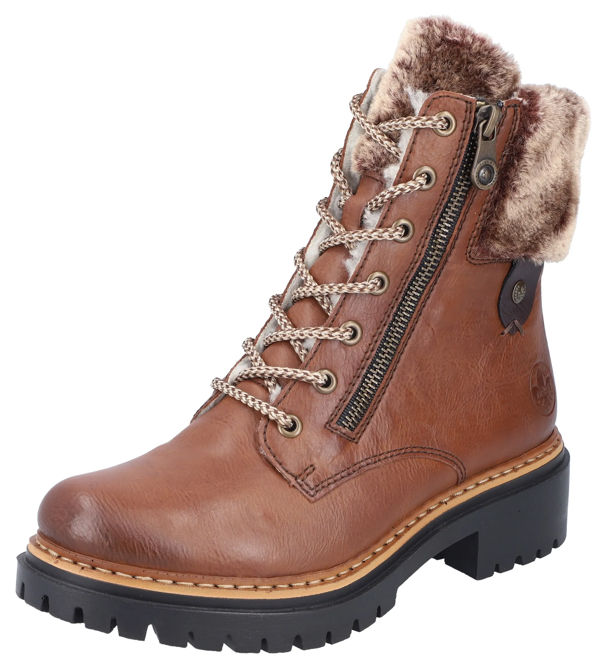 Rieker Winterstiefelette, mit Fellimitat am Schaft Rieker braun 38