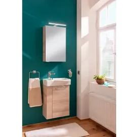 Fackelmann Waschbeckenunterschrank 44 x 60 x 24,3 cm Braun