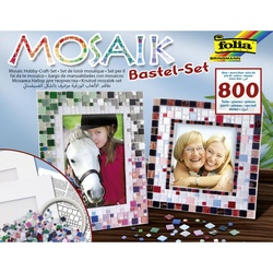 Folia Mosaik-Bastelset, ber 800 Teile, inkl. 2 Bilderrahmen