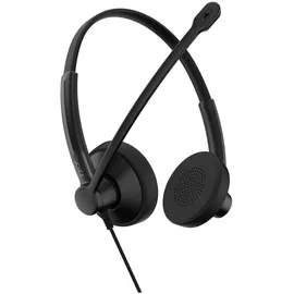 epos IMPACT 100 MS Stereo USB-C+A Headset On-Ear, kabelgebunden - USB-A, USB-C - schwarz