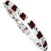 Ostsee-Schmuck Lonnie Armspange silberfarben 19 cm