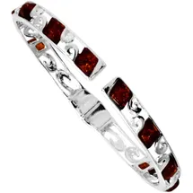 Ostsee-Schmuck Lonnie Armspange silberfarben 19 cm