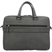 Picard Casual Aktentasche Leder 38 cm Laptopfach schwarz