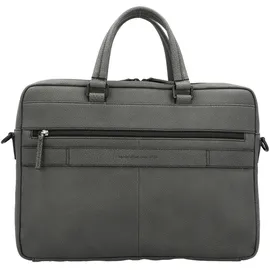 Picard Casual Aktentasche Leder 38 cm Laptopfach schwarz