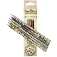 Newpen Bleistift-Set HB Zeitungsoptik, 6 St.
