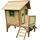 Axi Spielhaus Robin 264 x 203 x 177 cm Holz Braun/Grün