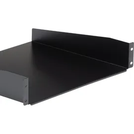 Startech Fachboden Stahl 2HE 20 kg schwarz