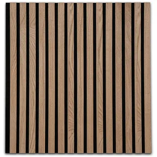 Karat Akustikpaneel für Angenehme Raumakustik in Holzoptik 60 x 60 cm Red Oak