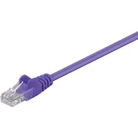 goobay CAT 5e Patchkabel, U/UTP, Violett
