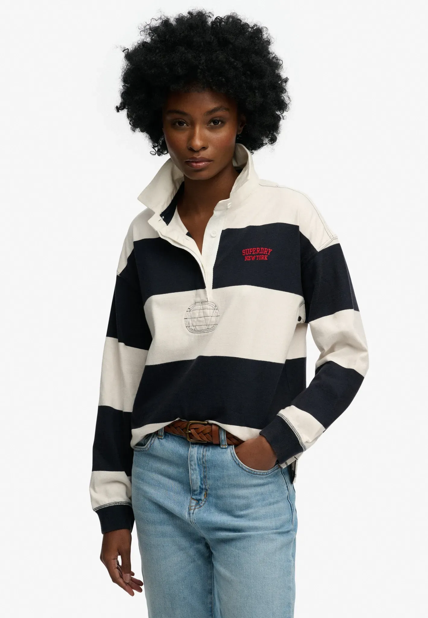 Langarm-Poloshirt SUPERDRY 