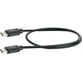 Schwaiger USB-C 0,5 m Schwarz