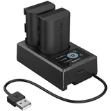 SmallRig 5409 Ladegerät-Kit inkl. 2x Akku LP-E6P