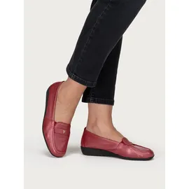 VITAFORM Mokassin Damen Dunkelrot 37