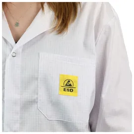 WeTec Arbeitsmantel AM-120, ESD, M, weiß