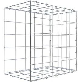 Gabiona C-Ring-Gabione-Anbaukorb Typ 2 50 x 50 x 30 cm Maschenw 10 x 10 cm