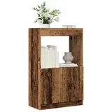 vidaXL Highboard Altholz-Optik 63x33x100 cm Holzwerkstoff