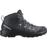 Salomon X Braze Mid Goretex Wanderschuhe - Ebony / India Ink / Bleached Aqua - EU 36 2/3