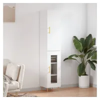 VidaXL Highboard Weiß 34,5x34x180 cm Holzwerkstoff